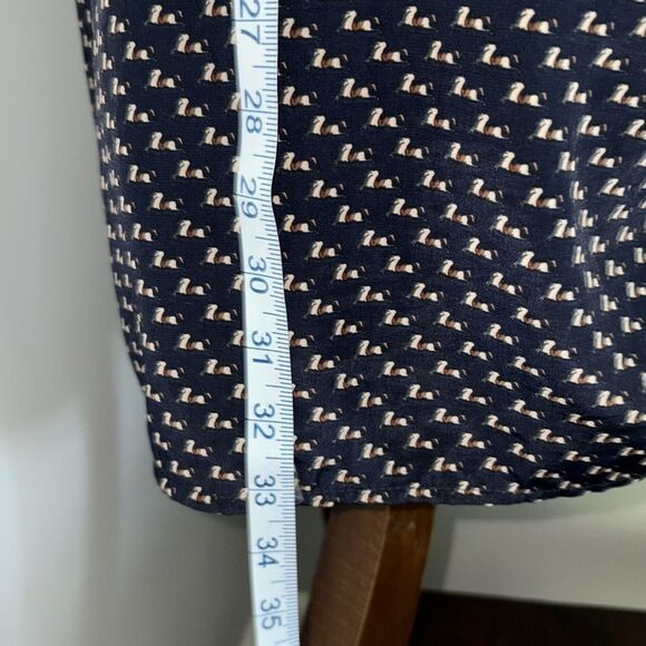 THML Navy Blue Midi Dress Size S - Picture 11 of 15